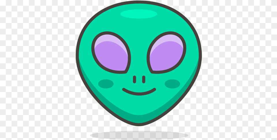 Alien Emoji Icon Of Colored Outline Alien Icon, Disk, Guitar, Musical Instrument, Plectrum Free Transparent Png