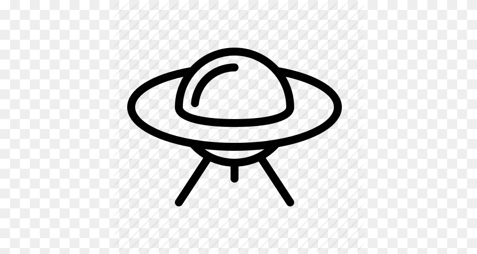 Alien Extra Ios Saucer Spaceship Terrestrial Ufo Icon, Clothing, Hat, Cowboy Hat Free Png