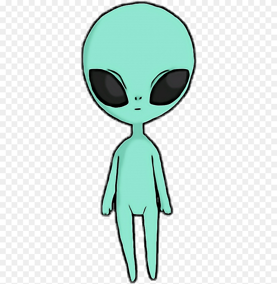 Alien Extraterrestre Verde Ovni Kawaii Cute Transparent Background Alien Transparent, Baby, Person Png Image