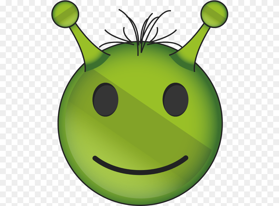 Alien Face Emoji File, Green, Animal Free Transparent Png