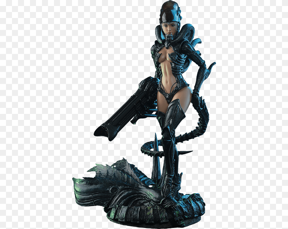 Alien Girl Action Figure Alien Vs Predator Alien Girl 16 Scale Figure, Adult, Female, Person, Woman Free Png Download