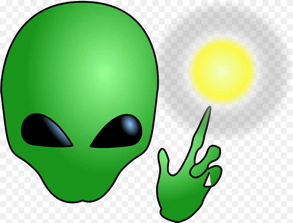 Alien Head Cartoon, Green Free Transparent Png