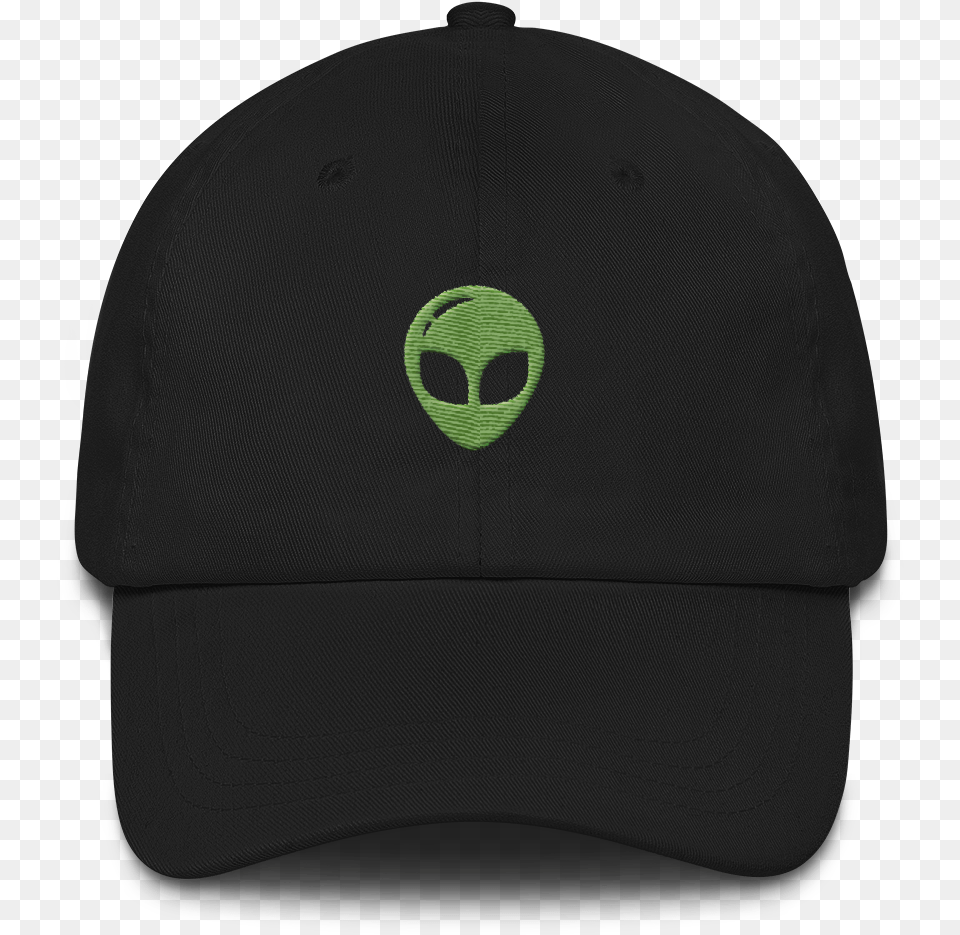 Alien Head Green Hat Black Face Cap, Baseball Cap, Clothing Free Png
