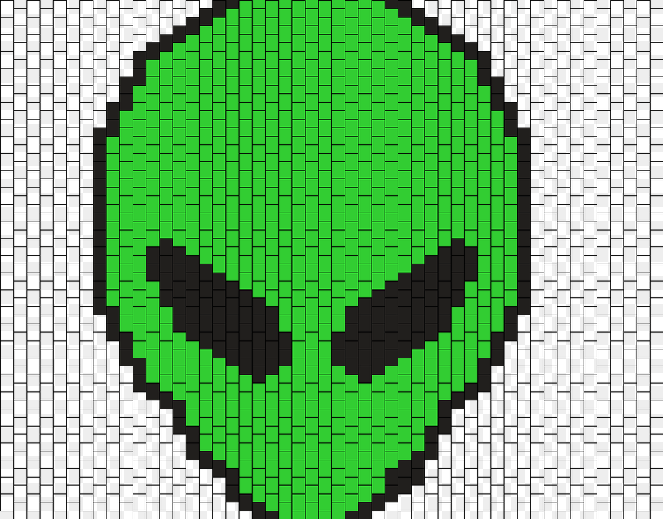 Alien Head W Border Stickers Tumblr Donut, Green, Blackboard Png Image