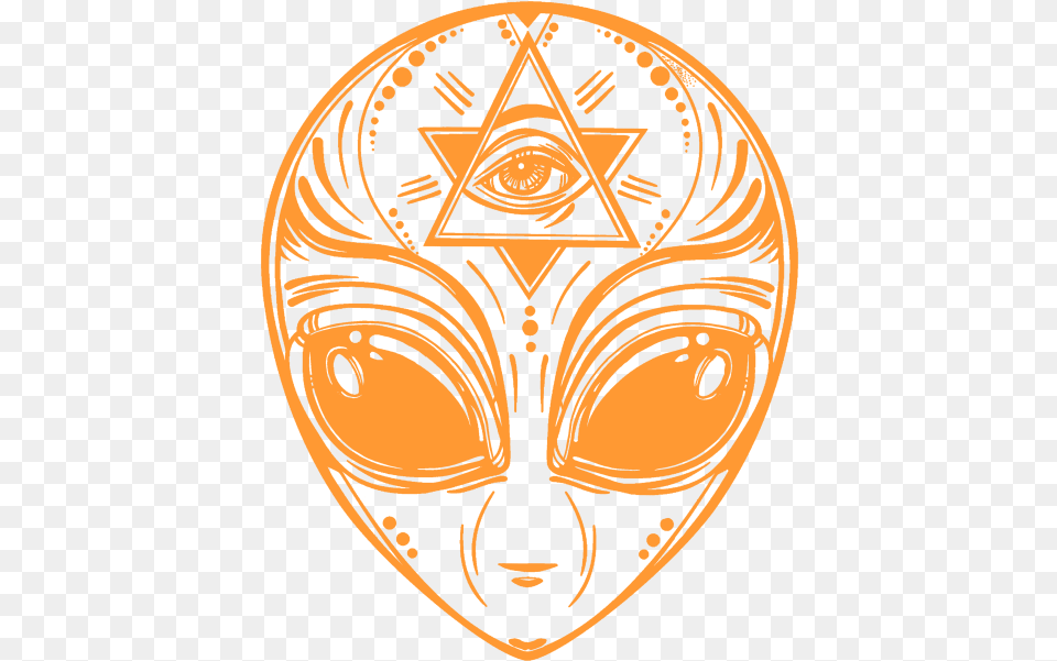Alien Illuminati Tattoo, Person, Logo, Symbol, Emblem Free Png Download