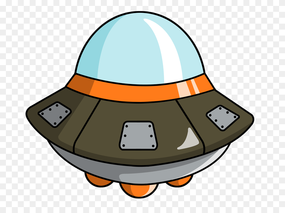 Alien In Spaceship Clip Art, Clothing, Hardhat, Helmet, Bulldozer Png