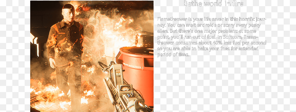 Alien Isolation Androids Burn, Fire, Flame, Adult, Male Free Transparent Png