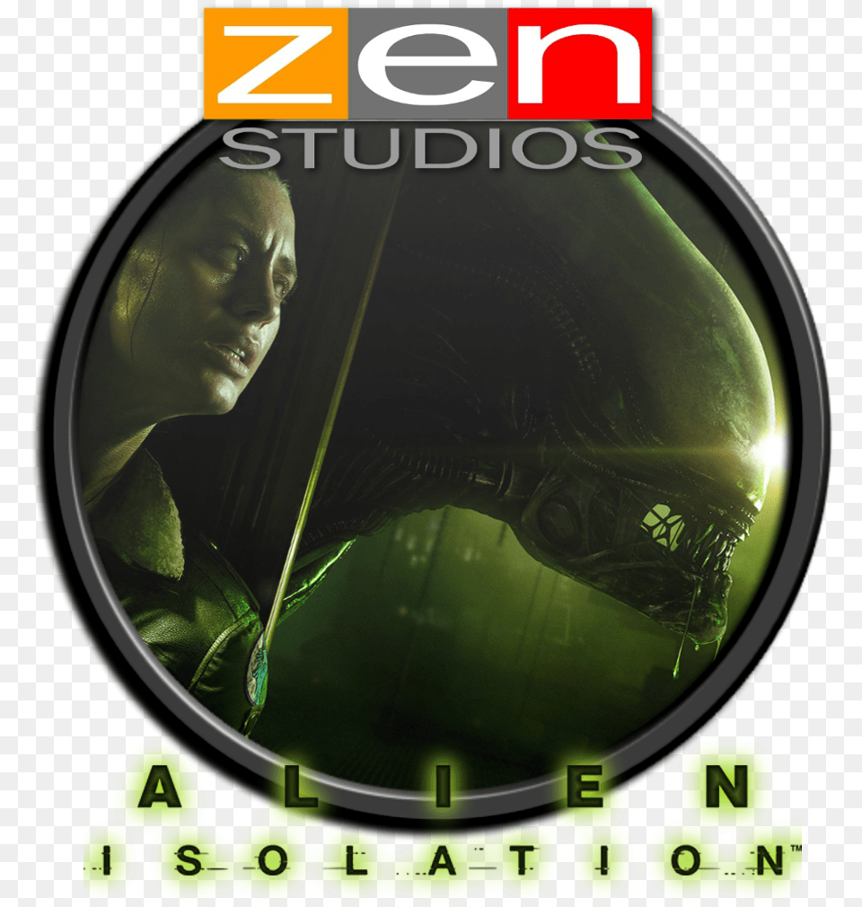 Alien Isolation Logo Alien Isolation, Disk, Dvd, Adult, Female Free Png Download