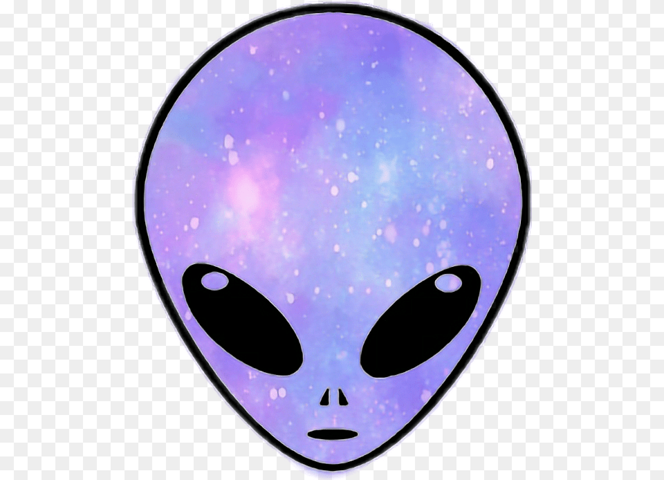 Alien Marciano Marciam Space Tumblr Emoji Oveelays Alien, Disk, Mask Png