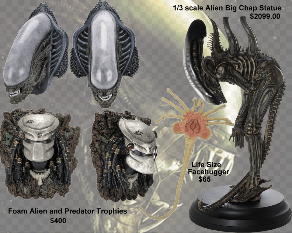 Alien Predator Statue, Blade, Dagger, Knife, Weapon Free Png Download