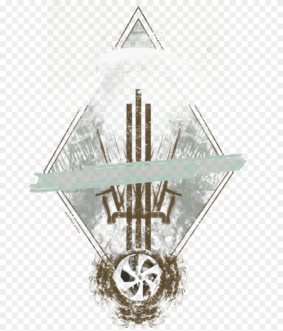 Alien Prison Planet Collage Pullover Hoodie Emblem, Triangle, Cross, Symbol, Logo Png Image
