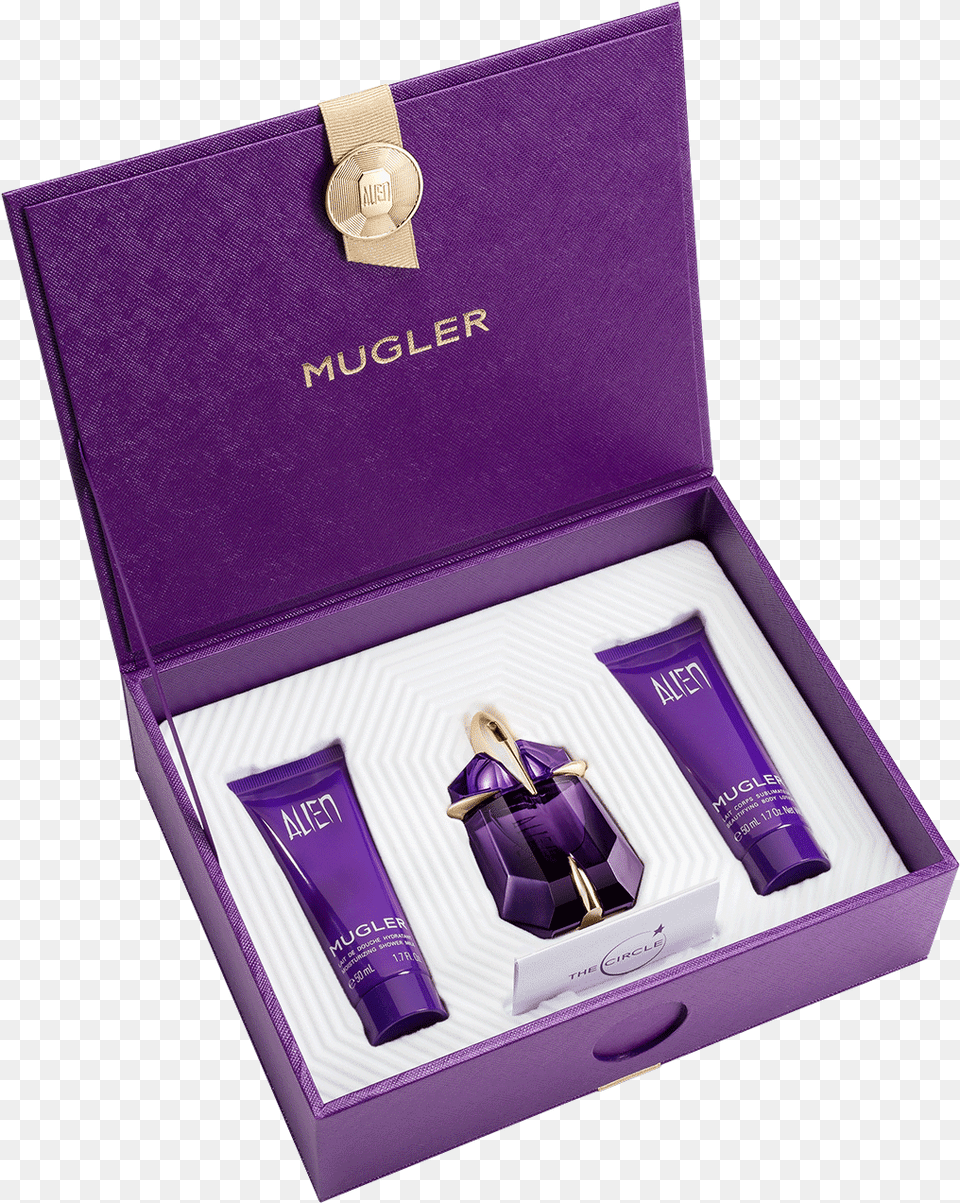 Alien Radiant Queen Gift Set, Bottle, Box, Purple Free Transparent Png