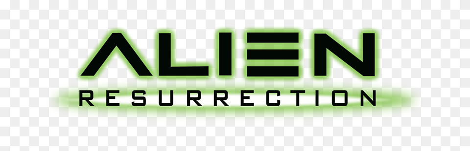 Alien Resurrection Logo, Green, Text, Scoreboard Png Image