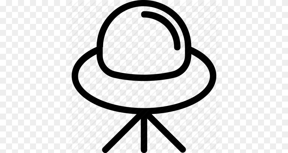 Alien Ship Flying Saucer Spacecraft Spaceship Ufo Icon, Clothing, Hat, Sun Hat Free Png