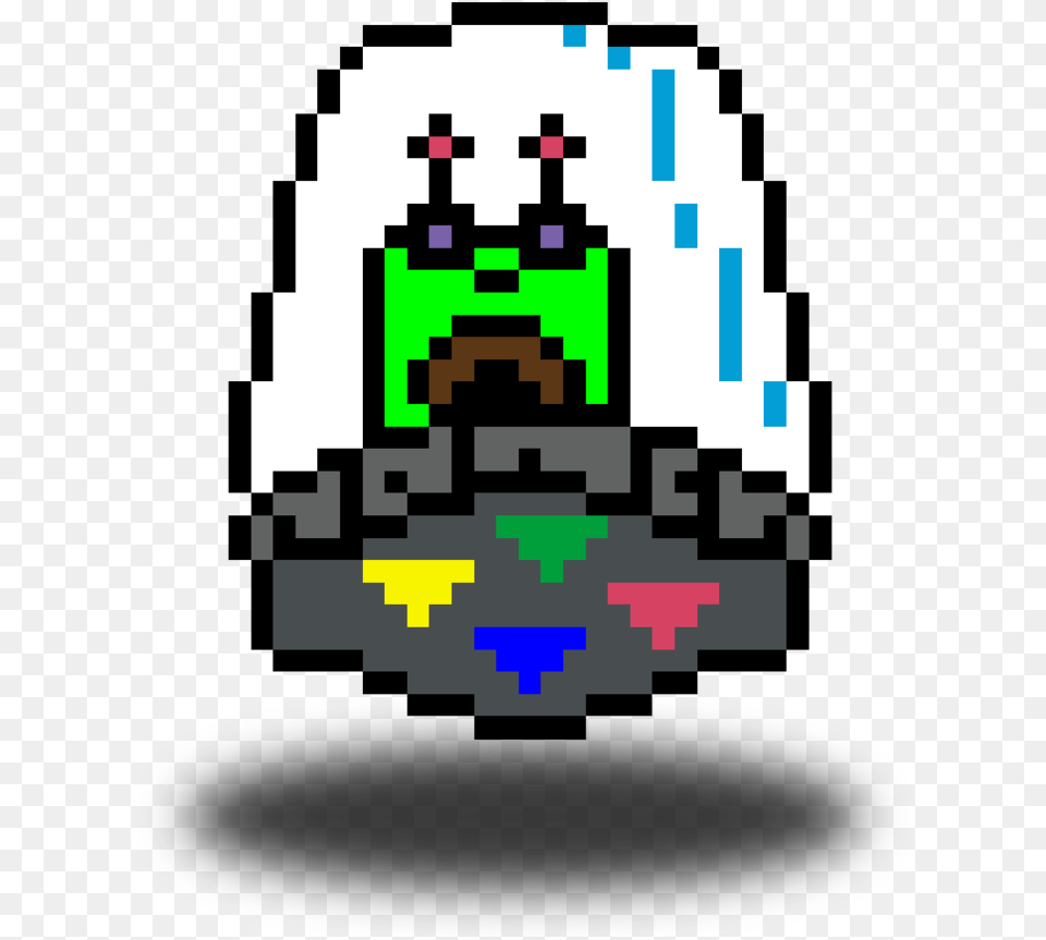 Alien Spaceship Alien Pixel Art Full Flappy Bird Coin, Scoreboard, Qr Code Png Image