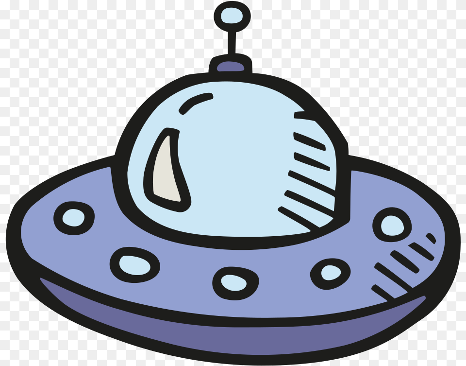 Alien Spaceship Clipart, Clothing, Hat, Lighting, Hardhat Free Png Download