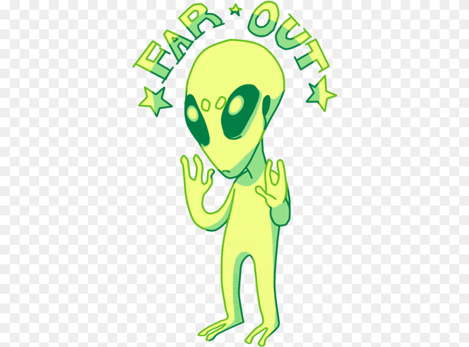 Alien Star Boi, Green, Art, Graphics, Person Free Transparent Png
