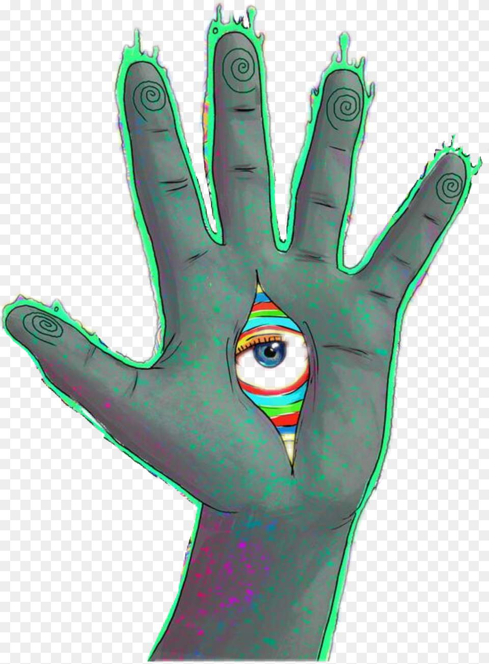 Alien Tumblr D, Clothing, Glove, Person Png Image