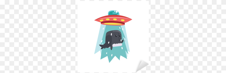 Alien Ufo Spaceship Taking Away Whale Nave Espacial Con Burros, Clothing, Hat, Outdoors, People Png Image