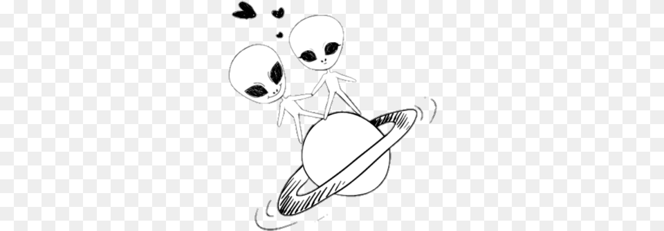 Alienplanetgalaxyplanetagalaxiatumblr Illustration, Stencil, Alien, Head, Person Png Image