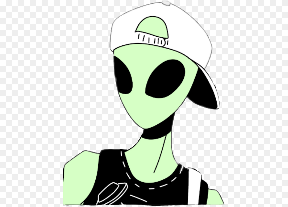 Aliens Alien Color Tumblr Alien, Baseball Cap, Cap, Clothing, Hat Free Png Download