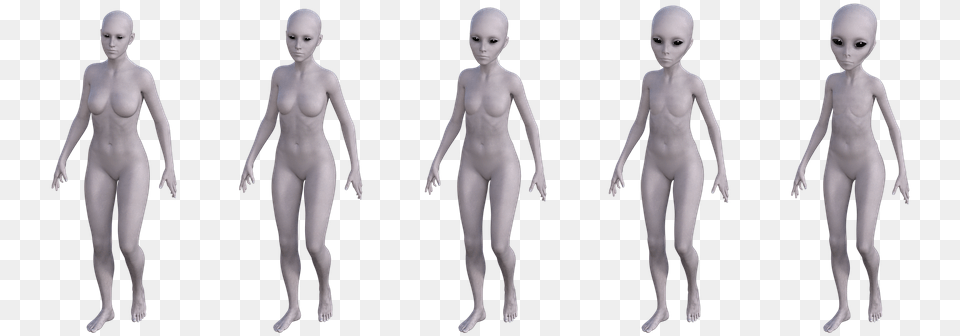 Aliens Standing, Adult, Female, Person, Woman Png Image
