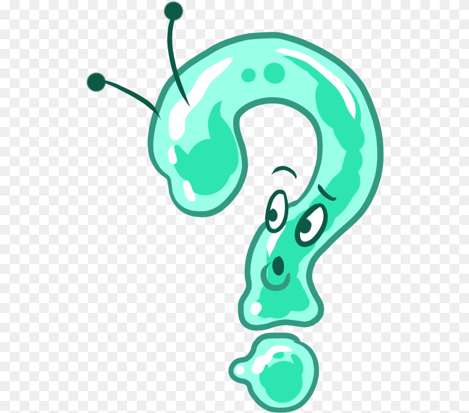 Aliens With A Question Mark Png Image