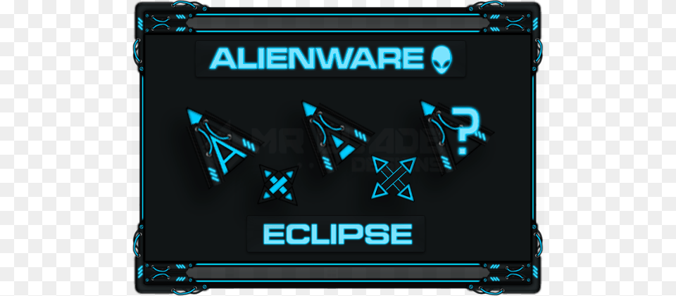 Alienware Eclipse Cursors Beneil Dariush Ultimate Fighting Championship Autographed, Computer Hardware, Electronics, Hardware, Monitor Free Png