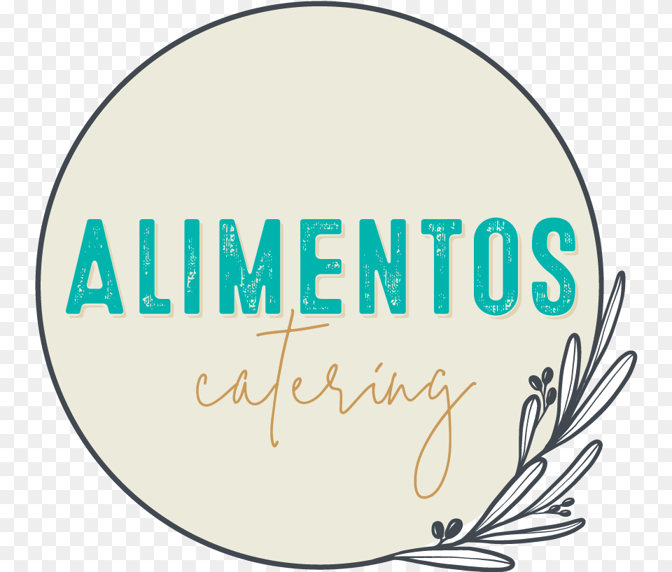 Alimentos Catering Circle, Text, Handwriting, Disk Png Image