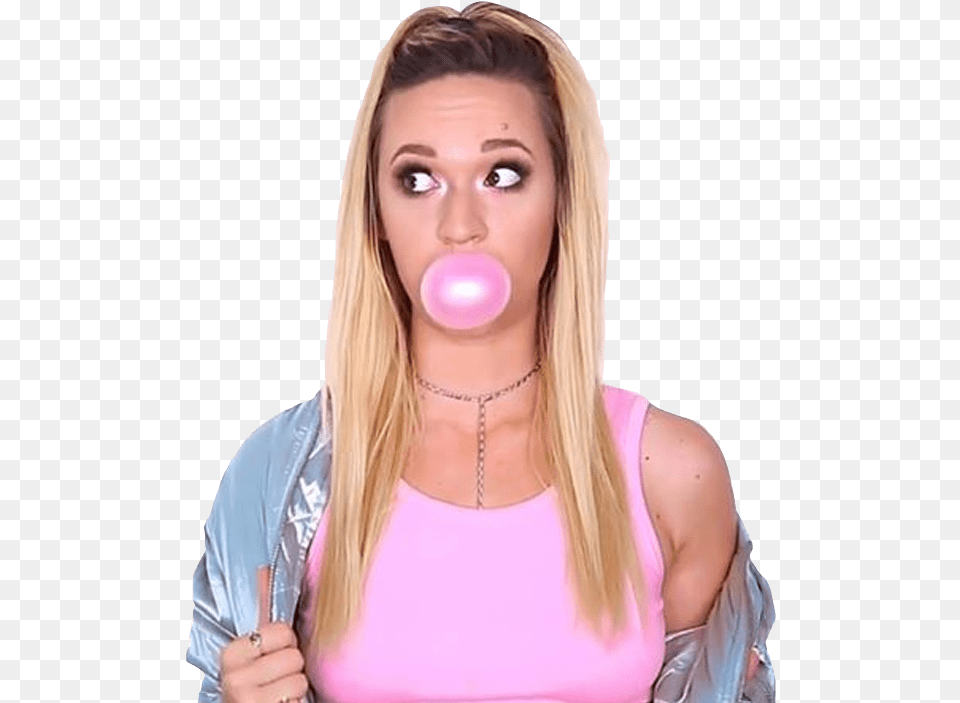 Alisha Marie Bubble Gum Girl Bubble Gum, Woman, Adult, Person, Female Free Transparent Png