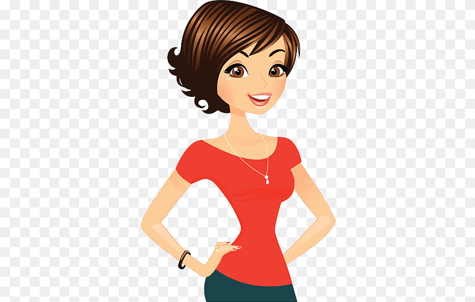 Alive Story Girl Pretty Cartoon Girl, Blouse, Clothing, Accessories, Person Free Png Download