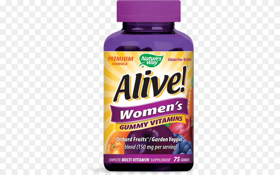Alive Womens Premium Gummies Alive Vitamins, Purple, Astragalus, Flower, Food Png