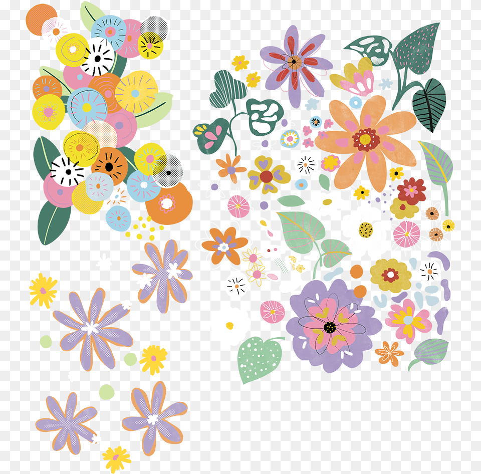 Alja Horvat Flower Shapes, Art, Floral Design, Graphics, Pattern Png Image