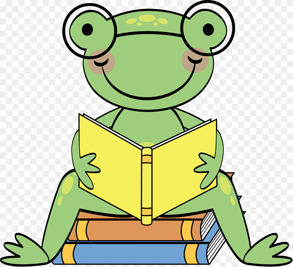All About Books And Reading, Green, Baby, Person, Amphibian Free Png Download