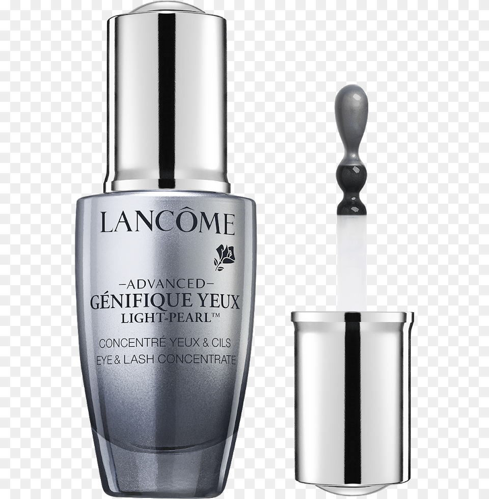 All About Lancmeu0027s Brand New 360 Eye Routine Lancme Advanced Gnifique Yeux Light Pearl, Bottle, Cosmetics, Perfume, Smoke Pipe Png