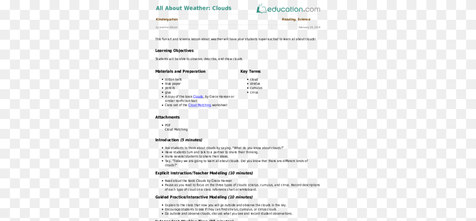 All About Weather Tennis Lesson Plan For 5th Grade, File, Webpage, Page, Text Free Png Download