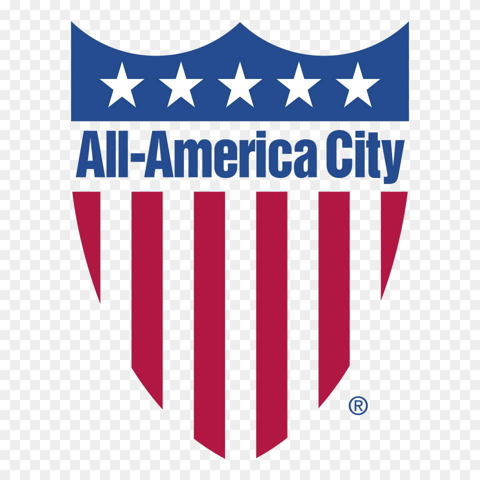 All America City Logo Transparent Vector, Symbol, Armor Free Png