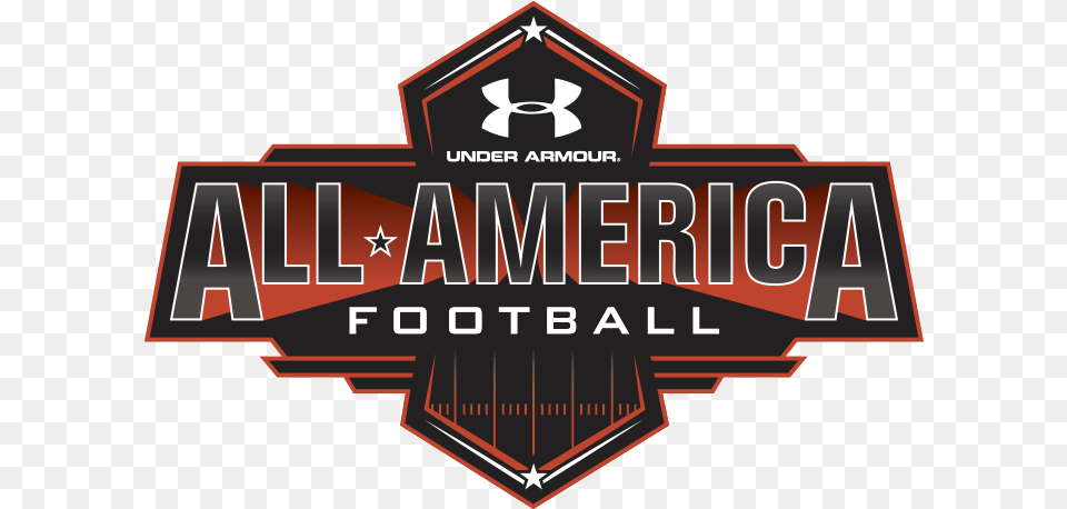All America Football Game Allamerica Football Under Armour All America Game, Logo, Architecture, Building, Factory Free Png Download