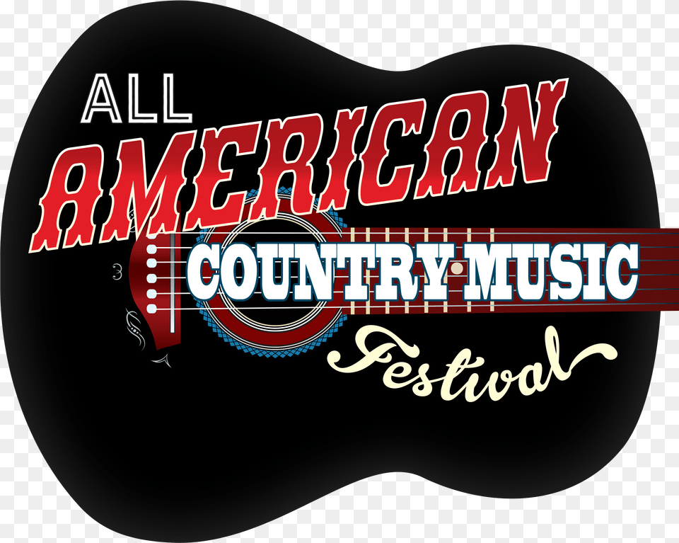 All American Country Music Festival U2013 This Summer Your Love Label, Text Free Png