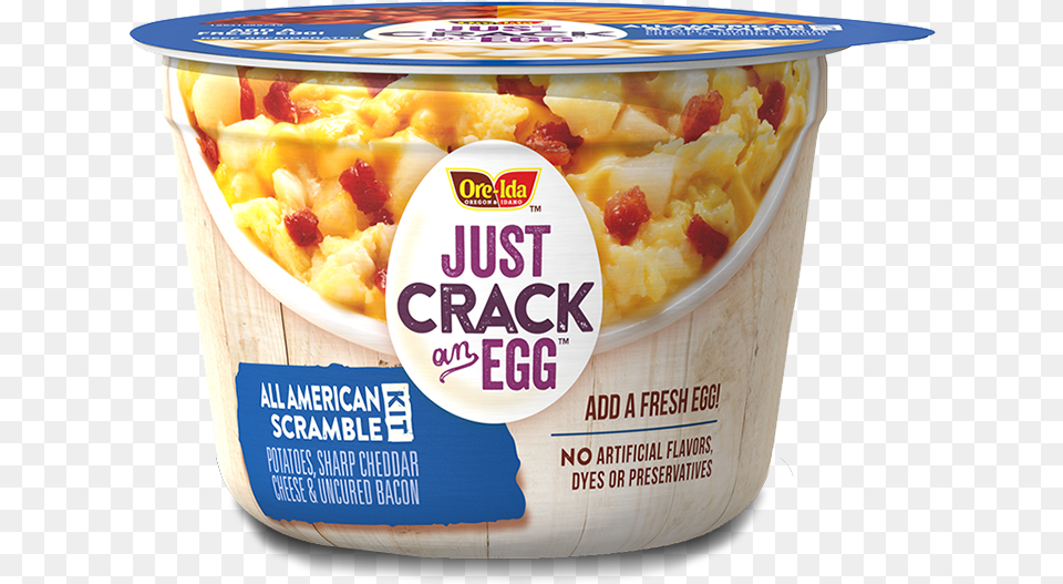 All American Scramble Ore Ida Just Crack An Egg, Food Png Image