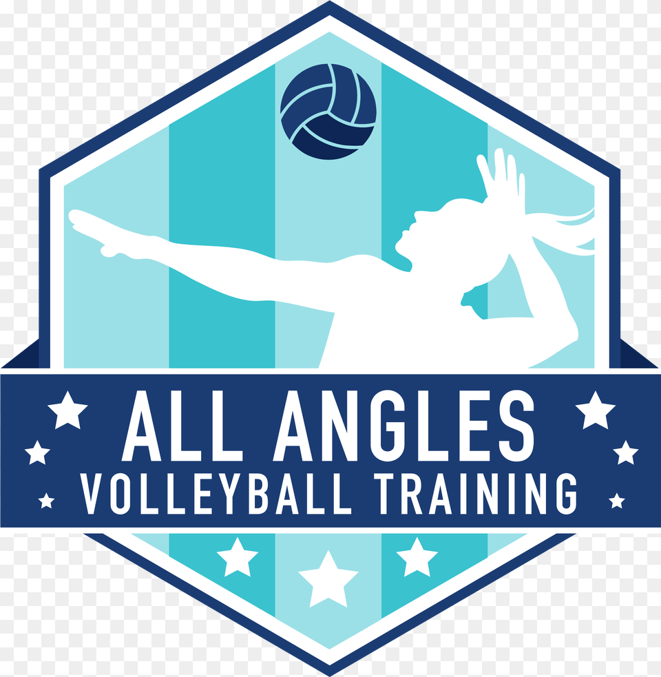 All Angles Volleyball Training Graphic Design, Logo, People, Person, Outdoors Free Png