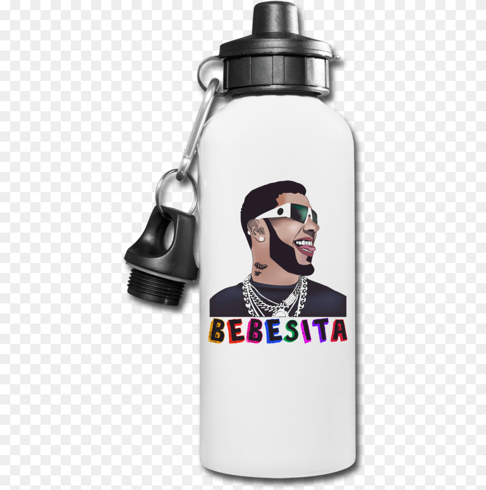 All Anuel Aa Science Water Bottle, Adult, Female, Person, Woman Free Png