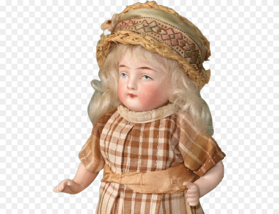 All Bisque Kling Doll Nice Quality Doll, Toy, Baby, Person, Face Png Image
