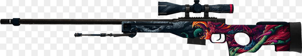 All Black Awp Csgo, Firearm, Gun, Rifle, Weapon Free Transparent Png