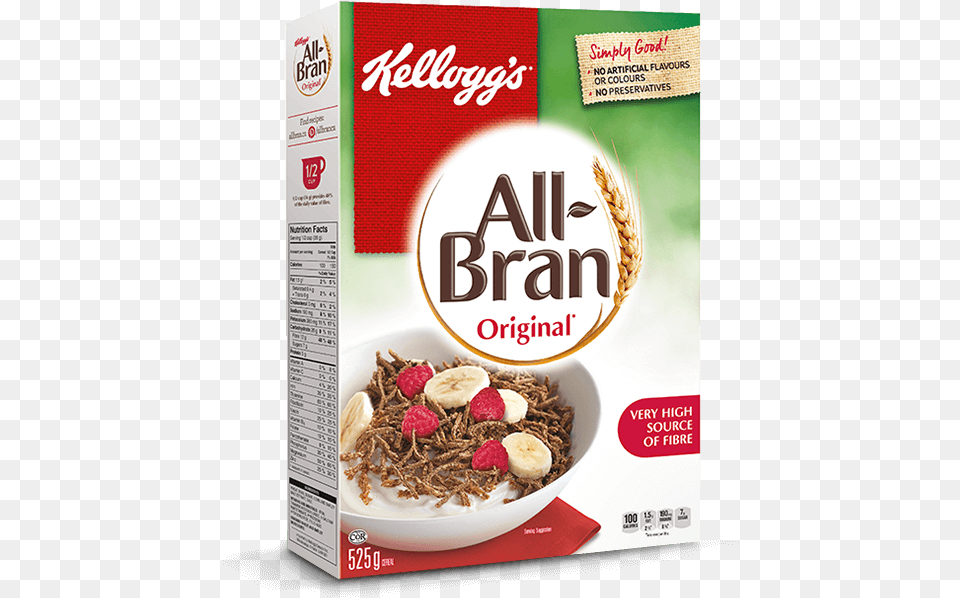 All Bran Kelloggs, Food, Produce, Grain, Granola Png