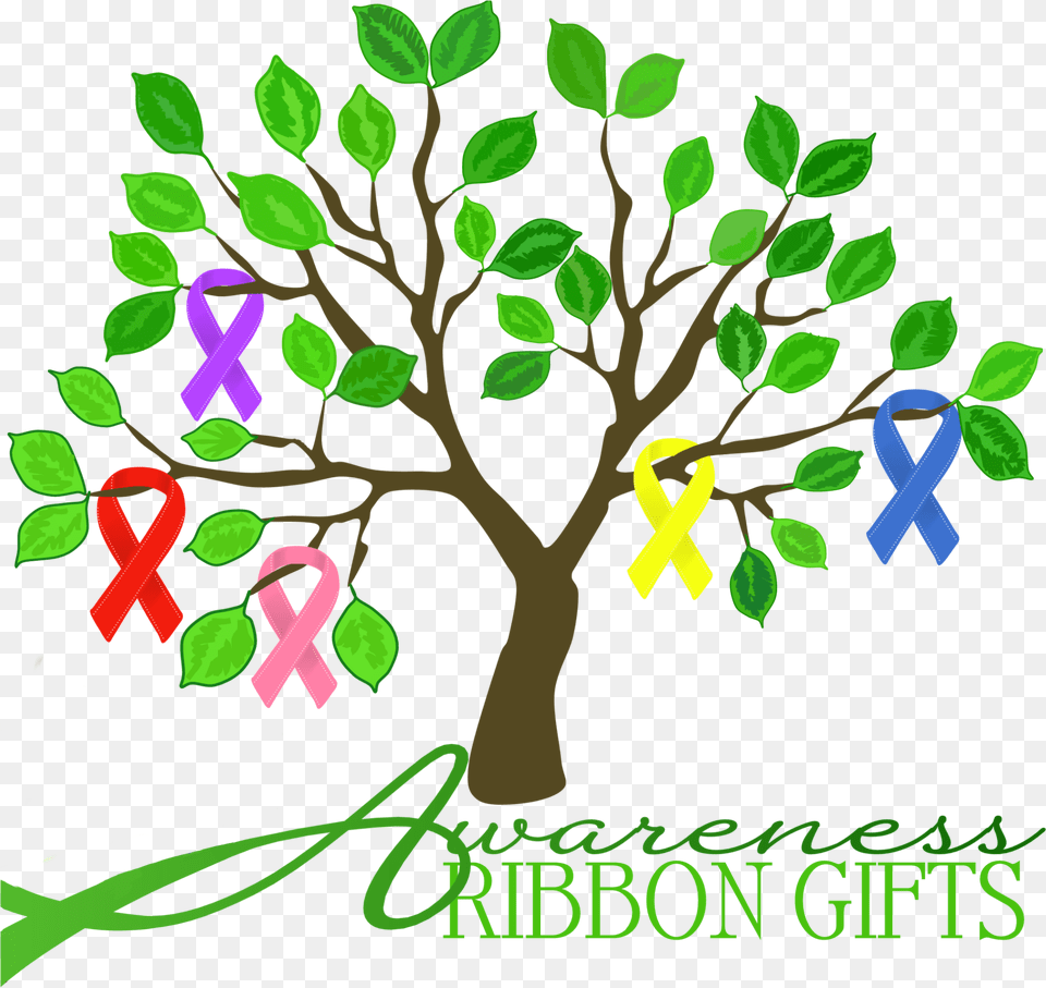 All Cancer Awareness Tree, Herbal, Herbs, Plant, Vegetation Free Png