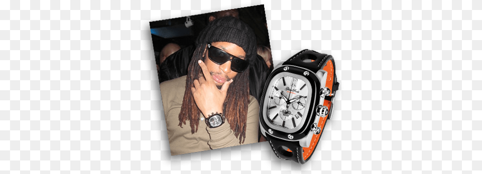 All Celebrities Glam Rock Unisex Gulfstream Collection Chronograph, Accessories, Sunglasses, Person, Wristwatch Free Transparent Png