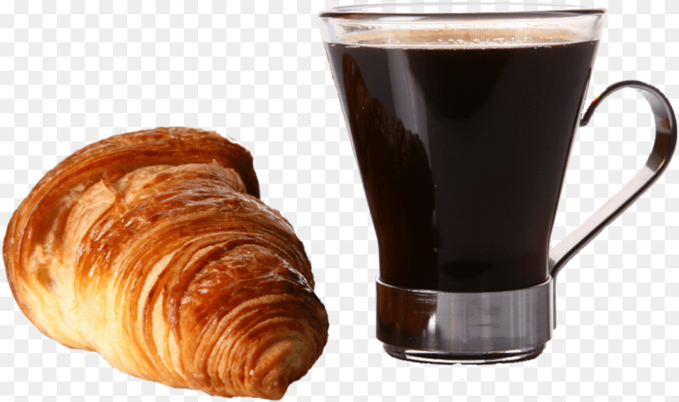 All Coffee Comes Originally From Ethiopia Where The, Cup, Bread, Food, Croissant Free Transparent Png