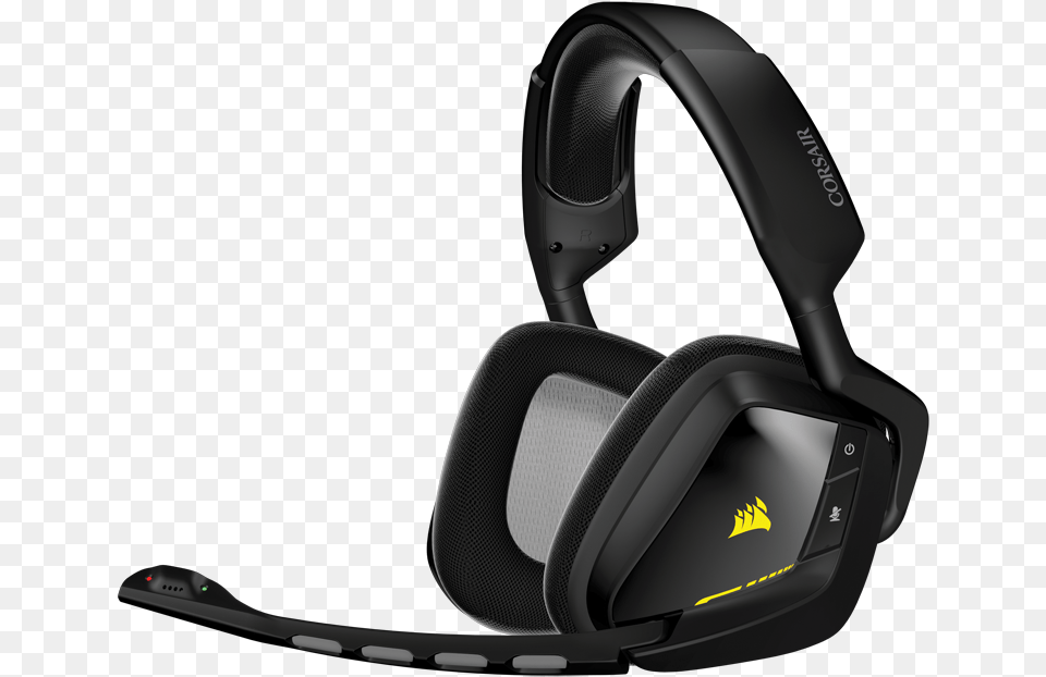 All Corsair Void Headsets Attain Full Discord Certification Corsair Void Wireless Black, Electronics, Headphones Png Image