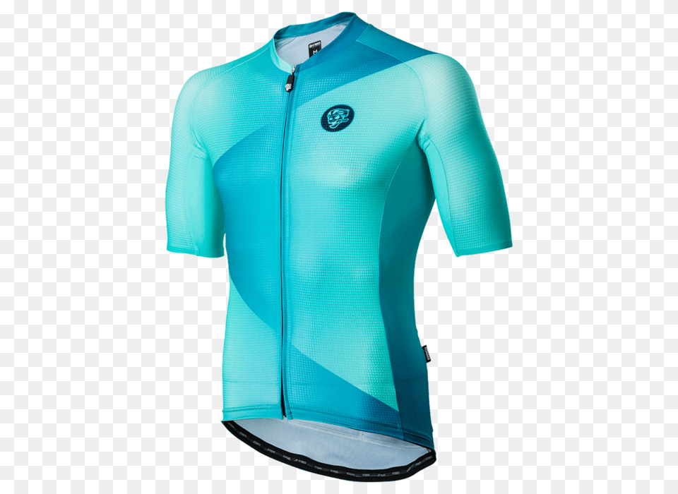 All Day Hologram Cycling Jersey Teal Attaquer, Clothing, Shirt, Long Sleeve, Sleeve Free Transparent Png